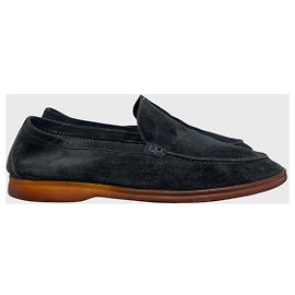 Mocassins Loro Piana bleu marine T.46 Blue