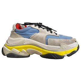 Sneakers Balenciaga Triple S T.37 Blu
