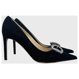 Décolleté Jimmy Choo neri T.38,5 Nero