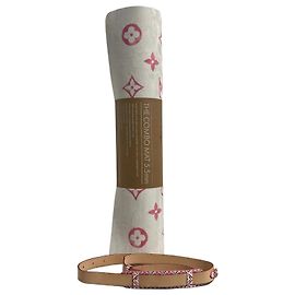 Tapete de yoga Louis Vuitton Branco