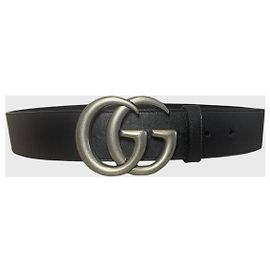 Ceinture Gucci GG noir T.90 Noir