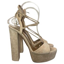 Sandali Aquazzura beige T.37 Beige