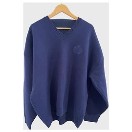 Robe pull Balenciaga bleu marine T.S Bleu