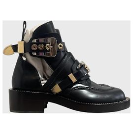 Botas Balenciaga Bucke pretas T.38 Preto