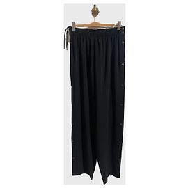 Calças Balenciaga pretas T.36 Preto