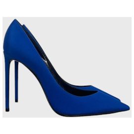 Autre Marque Décolleté Saint Laurent blu T.38 Blu