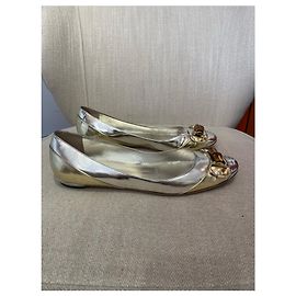 Bailarinas Gucci plateadas T.39,5 Plata
