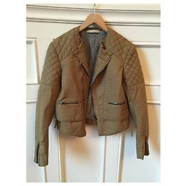Balenciaga Jacke Khaki T.38 Khaki