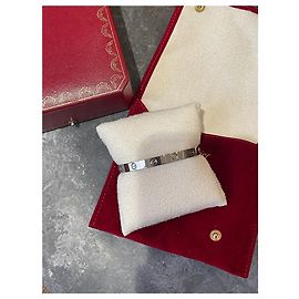 Pulsera Cartier Love T.19 Plata