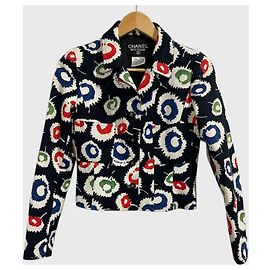 Chanel Jacke schwarz T.36 Schwarz