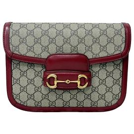 Bolsa Gucci Horsebit 1955 Bege
