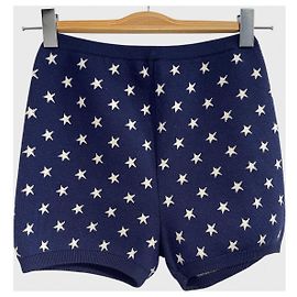 Miu Miu Shorts blau T.34 Blau