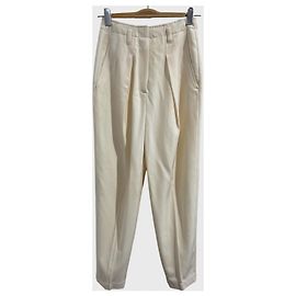 JW Anderson Hose weiß T.36 Beige