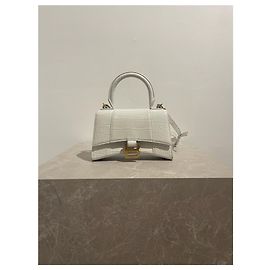 Bolsa Balenciaga Hourglass XS Branco