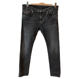 Jeans Balenciaga cinza T.34 Cinza