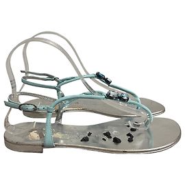 Sandalen Giuseppe Zanotti T.38,5 Blau