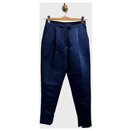 Pantalon Giambattista Valli bleu T.36 Bleu