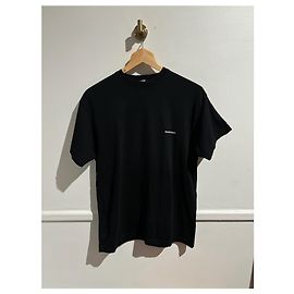 T-shirt Balenciaga Noir T.L Negro
