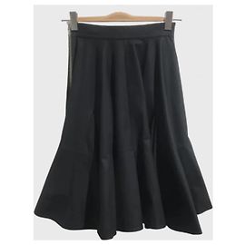 Falda Givenchy negra T.36 Negro