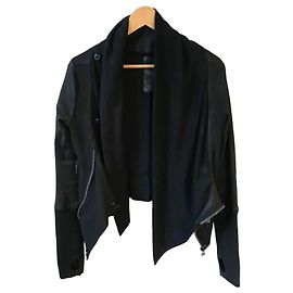 Hudson Chaqueta Husdon de cuero T.S Negro