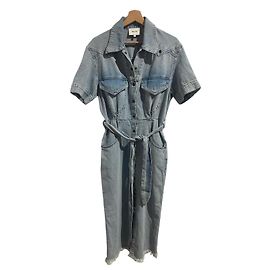 Nanushka Jeanskleid T.S Blau