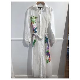 Vestido Ralph Lauren T.38 Branco