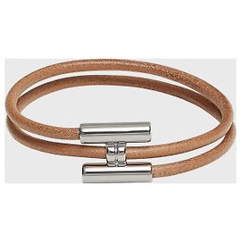 Hermès Tournis Armband beige T.5 Beige