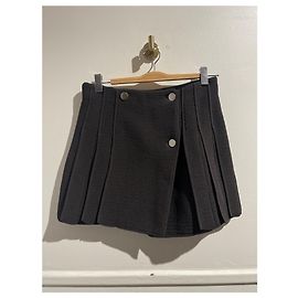 Falda Bottega Veneta marrón T.L Castaño