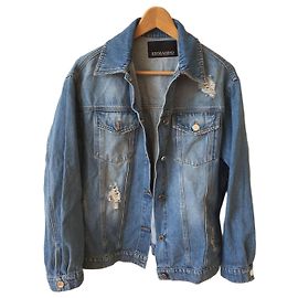 Jeansjacke Ermanno Scervino T.34 Blau