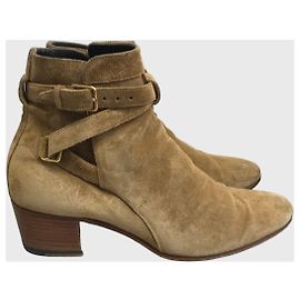 Autre Marque Boots Saint Laurent T.36,5 Camelo