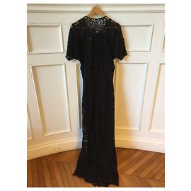 Robe Moschino Noire T.38 Noir