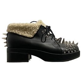 Boots Gucci noires T.37,5 Black