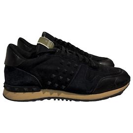Valentino Garavani Valentino Rockrunner Sneaker T.41 Schwarz