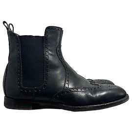 Hermès Stivaletti Hermes Brighton neri T.36 Nero