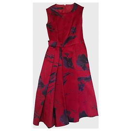 Abito Carolina Herrera rosso T.34 Rosso