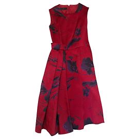 Carolina Herrera Kleid rot T.34 Rot