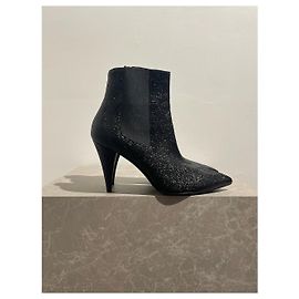 Autre Marque Bottines Saint Laurent noires T.39 Black
