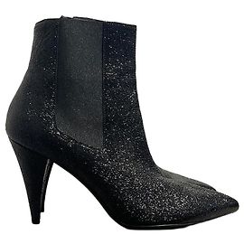 Autre Marque Stivaletti Saint Laurent neri T.39 Nero