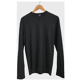 Jersey Chanel Uniform de algodón negro efecto acolchado Negro