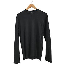 Jersey Chanel Uniform de algodón negro efecto acolchado Negro