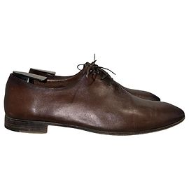 Sapatos Richelieu Berluti castanhos T.45 Marrom