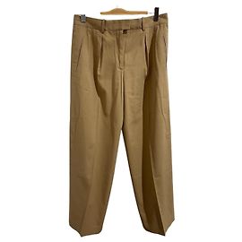 Pantalon The Row beige T.38 Beige