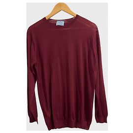 Prada Pullover bordeaux T.42 Bordeaux