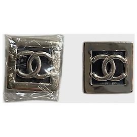 Pendientes Chanel CC Dorado