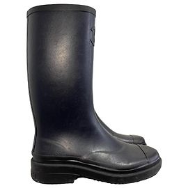 Botas de lluvia Chanel T.37 Azul