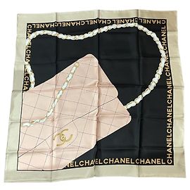 Foulard Chanel Timeless Noir