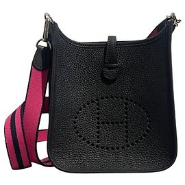 Sac Hermès Evelyne 16 Bleu Marine