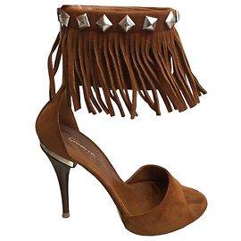 Sandales Gianvito Rossi Camels T.36 Camel