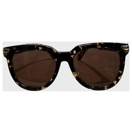 Occhiali Bottega Veneta tartarugati marroni Marrone