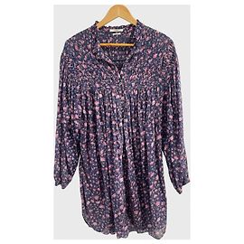 Isabel Marant Etoile Robe Isabel Marant bleue T.36 Bleu
